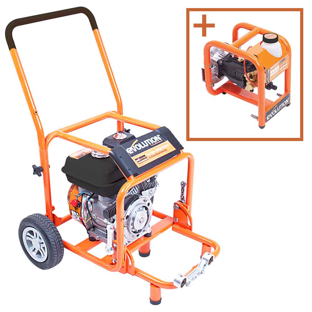 Evolution Evo-System 175 Bar Pressure Washer Output