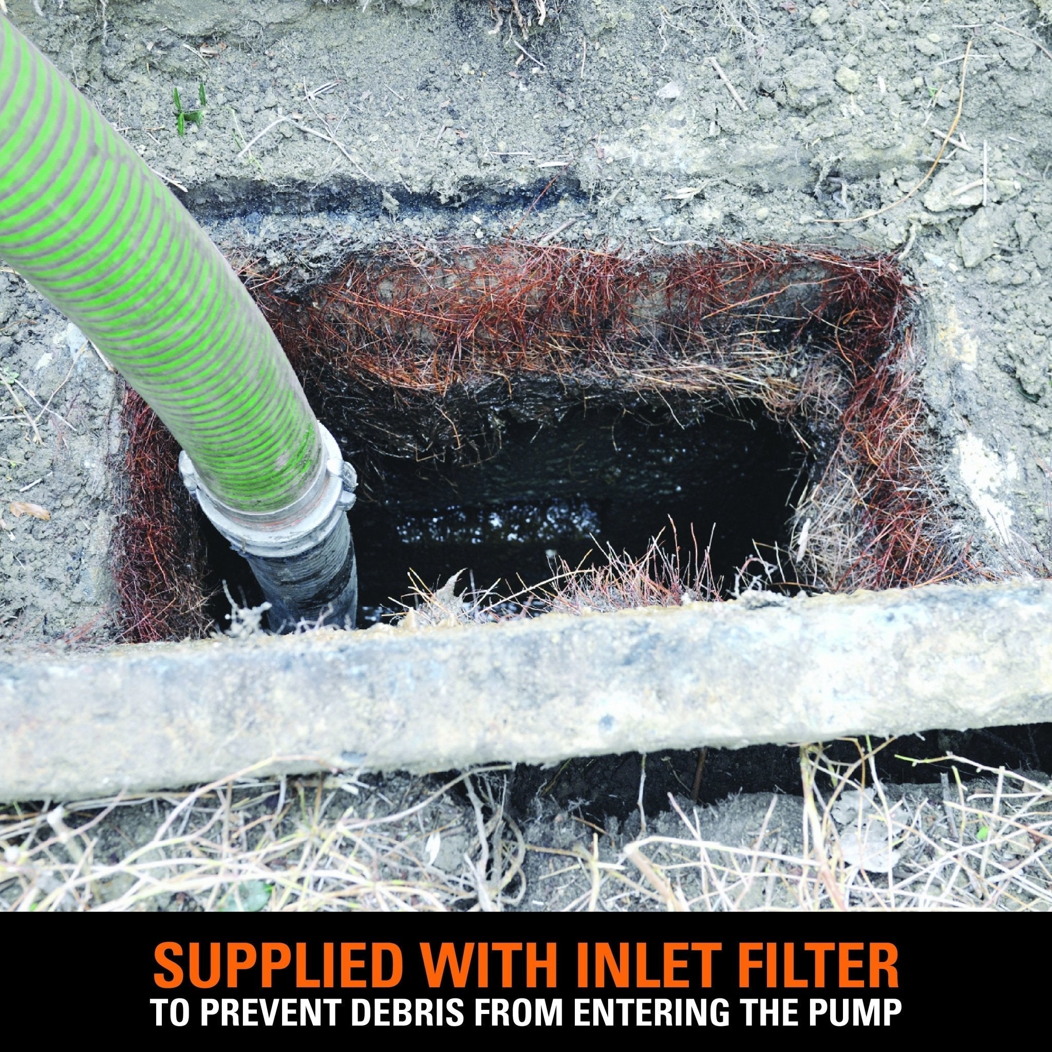 Evolution Evo-System 1000L/Min Dirty Water Pump Output