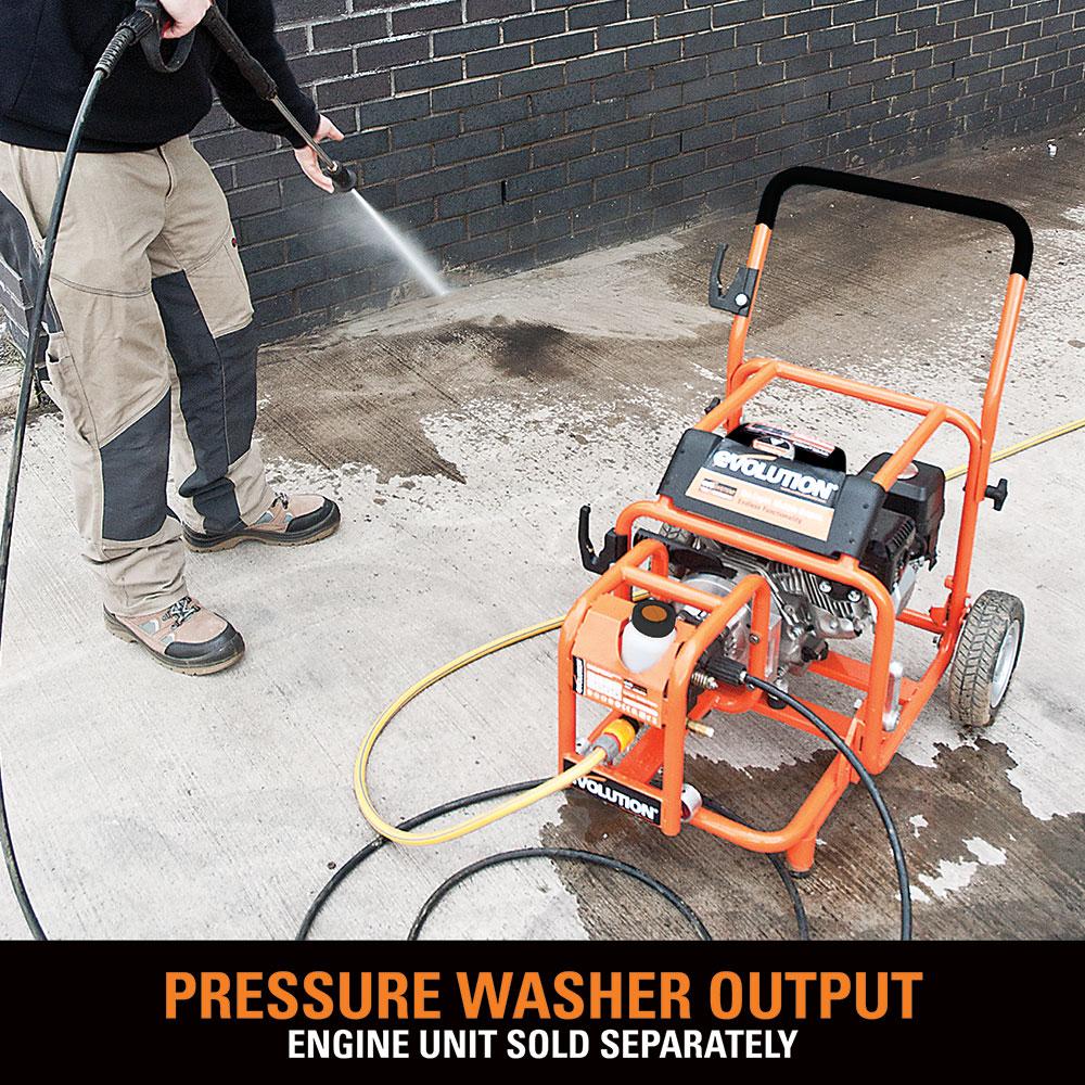 Evolution Evo-System 175 Bar Pressure Washer Output
