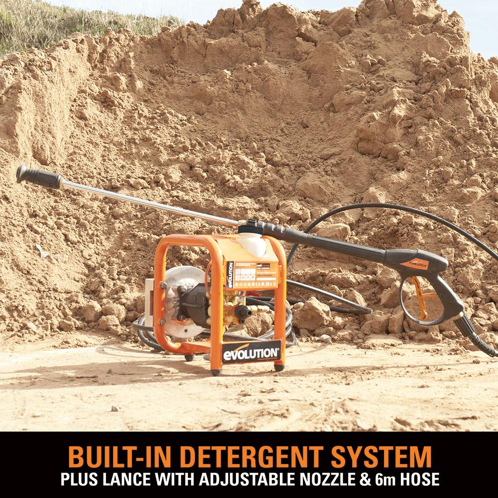 Evolution Evo-System 175 Bar Pressure Washer Output
