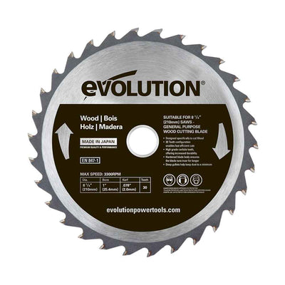 Evolution 210mm General Wood Blade 30T (Promo)