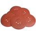 Evolution 225mm Dry Wall Sander Sanding Pads (6-Pack)