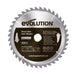 Evolution 230mm General Wood Cutting 40T TCT Circular Saw Blade