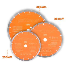 Evolution 300mm Premium Diamond Disc Cutter Blade With High Diamond Concentration, Segmented Edge and 22.2mm Bore