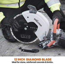 Evolution 300mm Segmented Edge Diamond Disc Cutter Blade