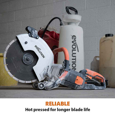 Evolution 300mm Segmented Edge Diamond Disc Cutter Blade