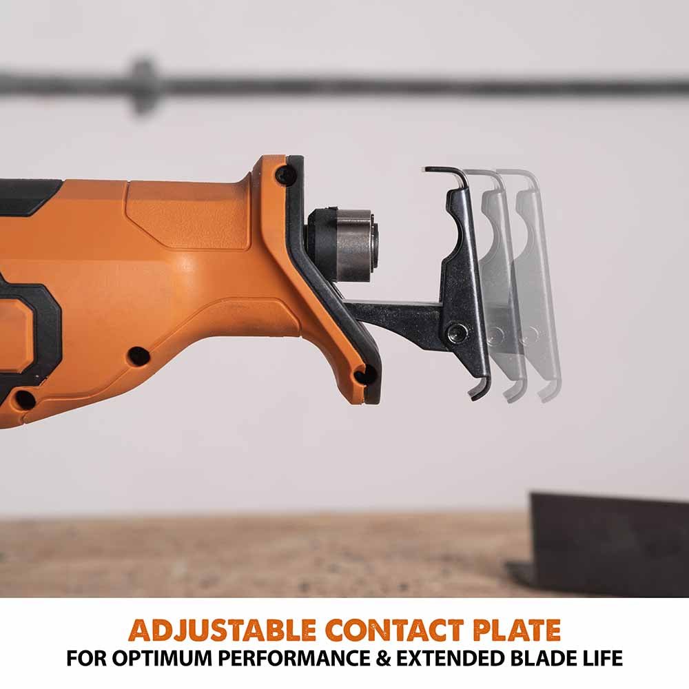 Evolution R150RCP-Li Cordless 18v Li-Ion EXT Reciprocating Saw With Multi-Material Blades