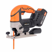 Evolution R90JGS-Li Cordless 18v Li-Ion EXT Jigsaw With Multi-Material Blades