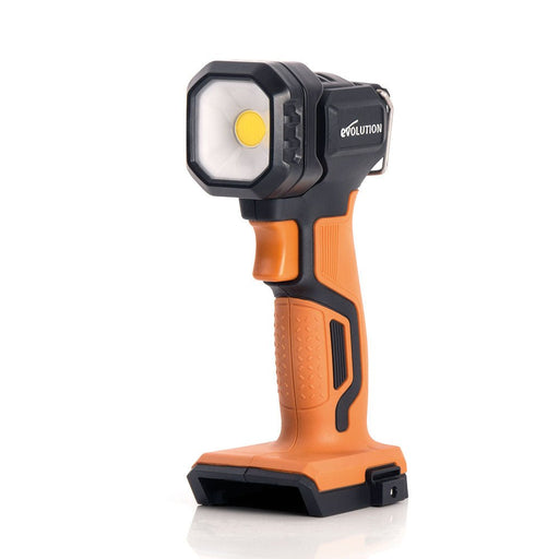 Evolution Cordless R1000TOR-Li 1000 Lumen Work Torch 18v Li-Ion EXT - Evolution Power Tools UK