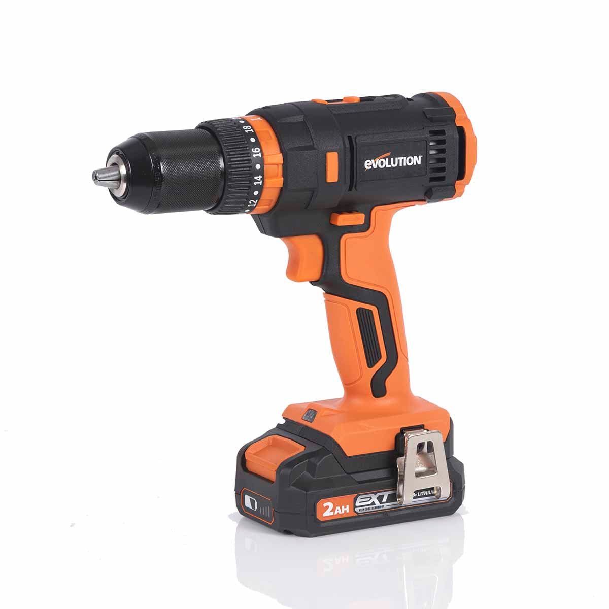 Evolution R13CMB-Li Cordless 18v Li-Ion EXT Combi Drill Driver