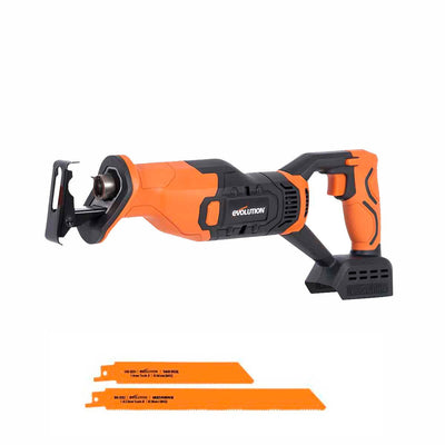 Evolution R150RCP-Li Cordless 18v Li-Ion EXT Reciprocating Saw With Multi-Material Blades