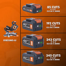 Evolution R18BAT-Li4 - 4Ah Li-Ion Battery 18v EXT