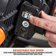 Evolution R240FAN-Li Cordless 18v Li-Ion EXT Work Fan