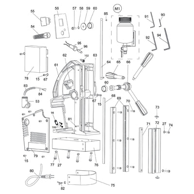 Evolution EVOMAG42 Spare Parts (Main Body)