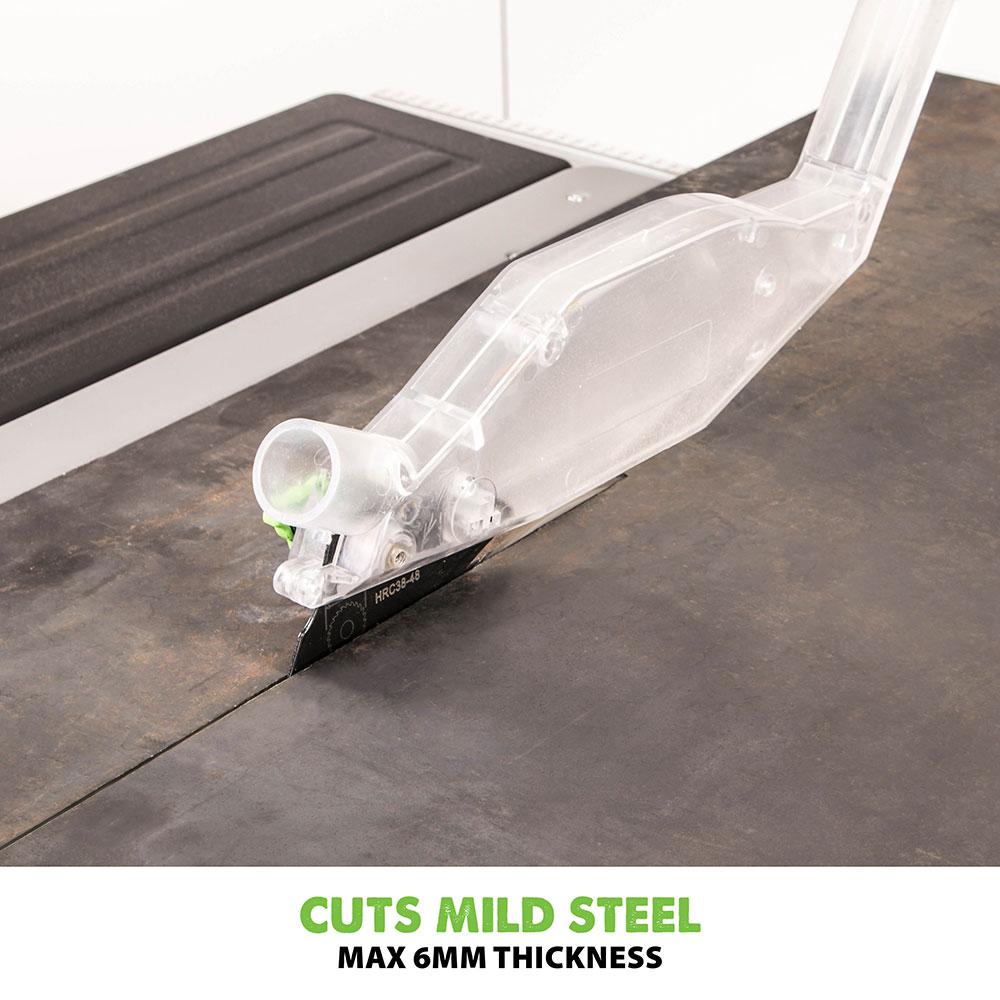 Evolution FURY5-S 255mm Table Saw Bundle With 60T Fine Wood And 28T Multi-Material Blades