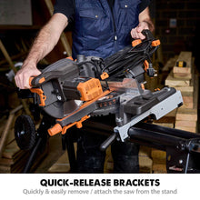 Evolution Mitre Saw Stand With Wheels and Universal Fittings