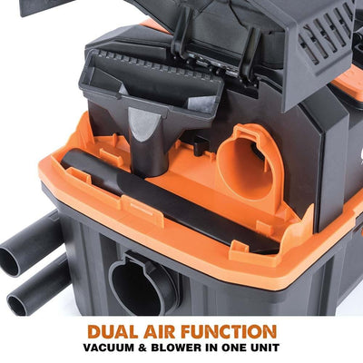 Evolution R15VAC 15L Wet and Dry Workshop Vacuum Cleaner