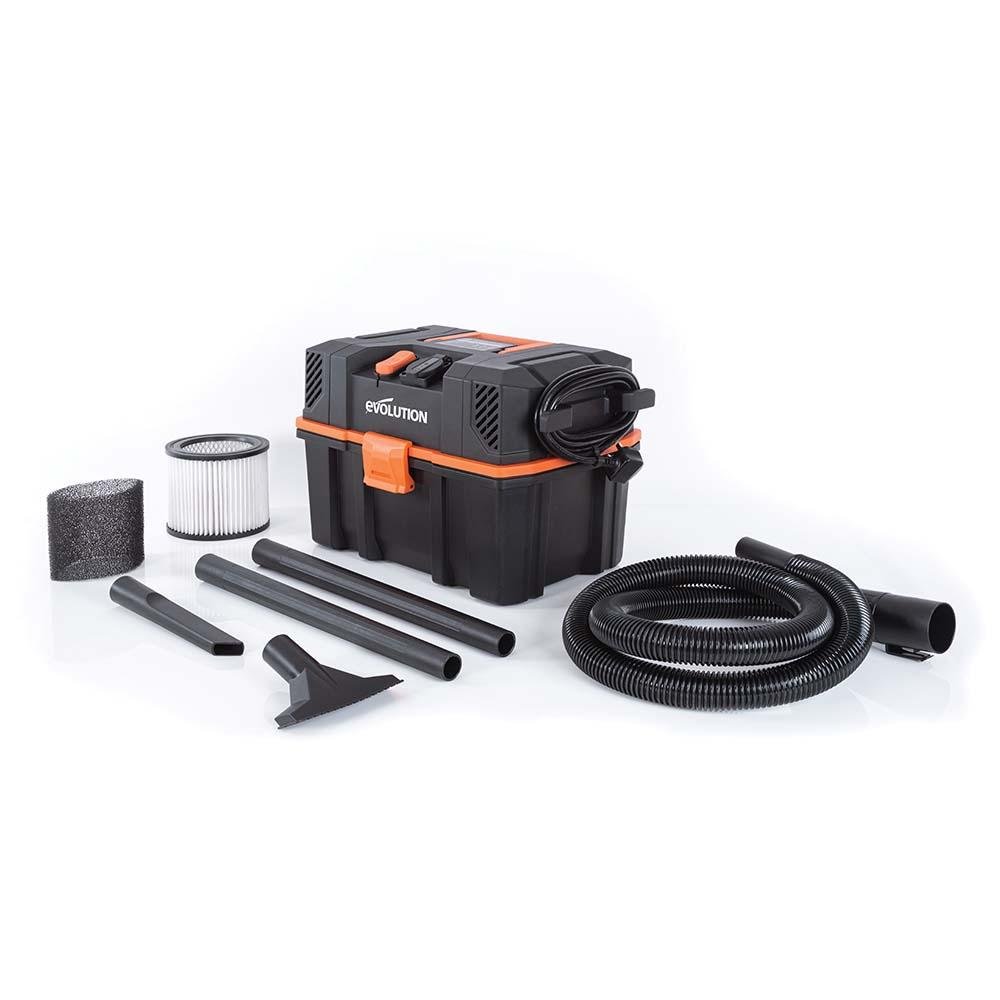 Evolution R15VAC 15L Wet and Dry Workshop Vacuum Cleaner