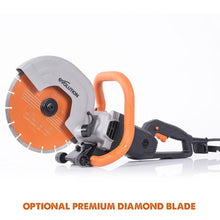Evolution R230DCT Electric Disc Cutter/Concrete Saw with 230mm Diamond Blade