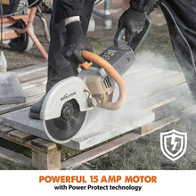 Evolution R230DCT Electric Disc Cutter/Concrete Saw with 230mm Diamond Blade