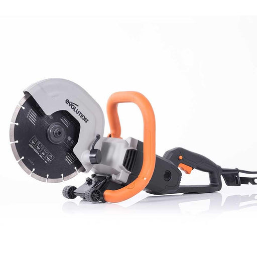 Evolution R230DCT 230mm 9" Electric Disc Cutter Concrete Saw with Diamond Blade - Evolution Power Tools UK