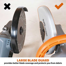 Evolution R230DCT Electric Disc Cutter/Concrete Saw with 230mm Diamond Blade