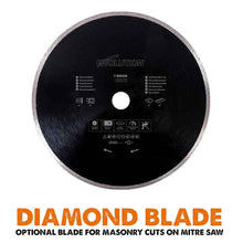 Evolution R255SMS-DB 255mm Double Bevel Sliding Mitre Saw With TCT Multi-Material Cutting Blade