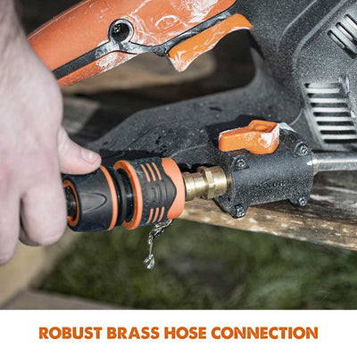 Evolution R300DCT+ Electric Disc Cutter/Concrete Saw With Water Dust Suppression and 300mm Premium Diamond Blade