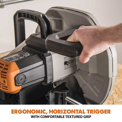 Ensemble scie à onglet Evolution R355CPS 355 mm et support pour scie à onglet