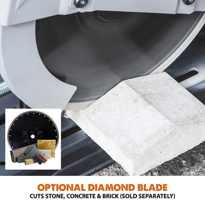 Ensemble scie à onglet Evolution R355CPS 355 mm et support pour scie à onglet