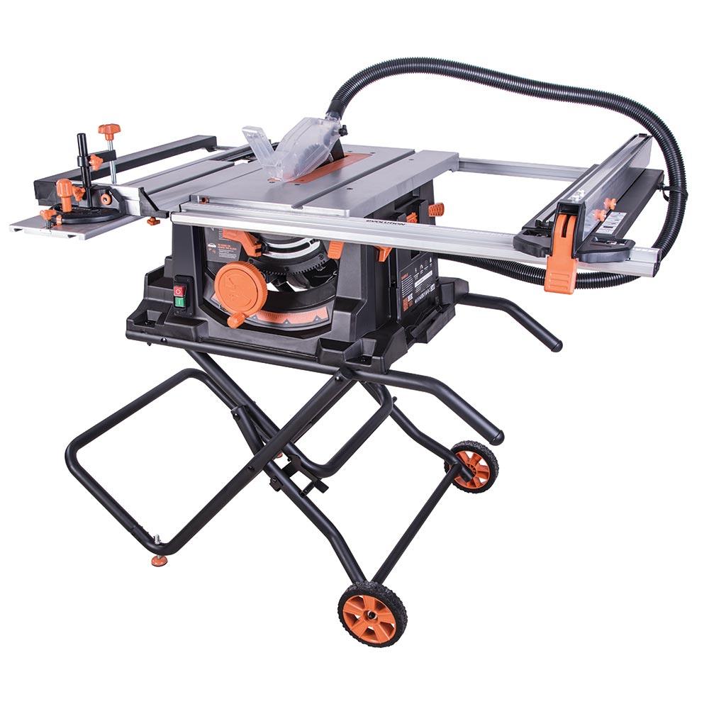 Evolution RAGE5-S (230V) Table Saw With 255mm Multi-Material Cutting Blade