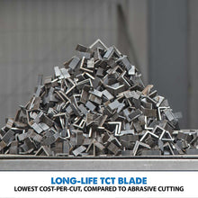 Evolution S355CPS 355mm Metal Cutting Chop Saw and Chop Saw Stand Bundle