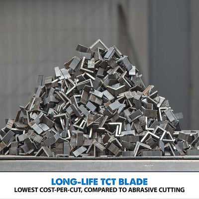 Ensemble scie à métaux Evolution S355CPS 355 mm et support pour scie à métaux