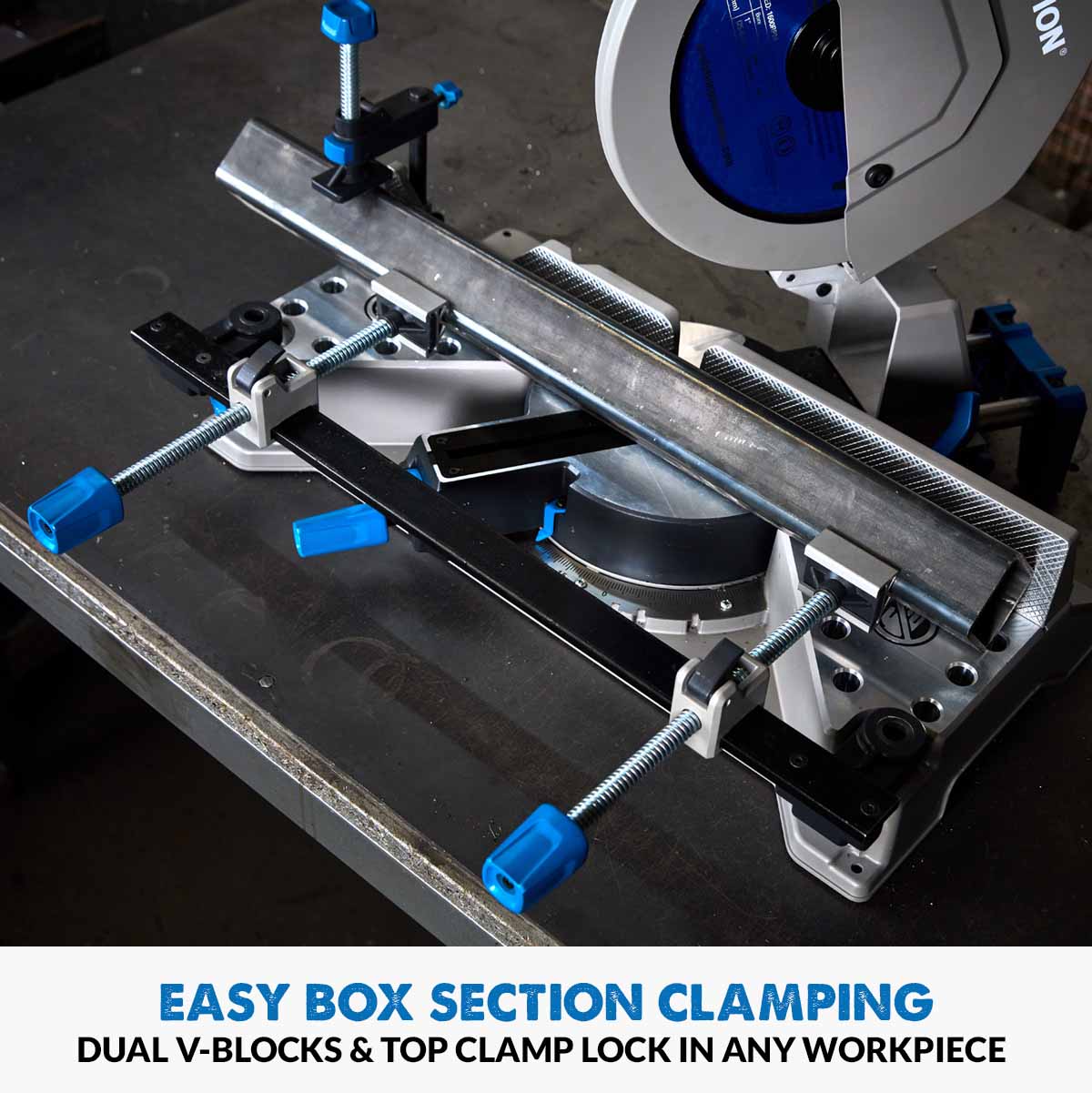 Evolution S355MCS Mitre/Chop Saw With 355mm TCT Mild Steel Cutting Blade