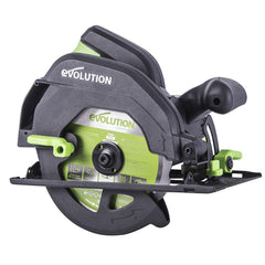 Evolution F165CCSL Circular Saw with 165mm TCT Multi-Material Cutting Blade