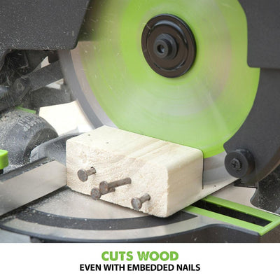 Evolution F210CMS (230V) Sliding Mitre Saw With 210mm Multi-Material Cutting Blade