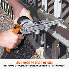 Ponceuse à bande mince Evolution avec 3 bandes abrasives