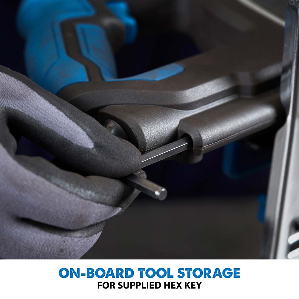 Evolution S210CCS 210mm Heavy Duty Metal Cutting Circular Saw Track Adaptor & 1.4m 2-Piece Track Kit Bundle (2x700mm)