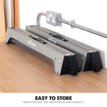 Evolution Metal Saw Horse With Folding Legs (Twin-Pack)