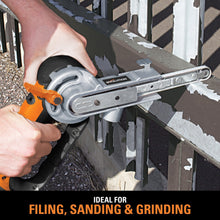 Evolution 400w Electric Thin Belt Sander Power File 230v With 12 Belts Plus Flat & Curved Surface Heads