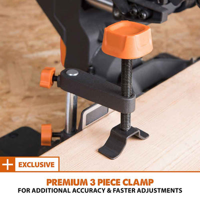 Evolution R185SMS+ (230V) Sliding Mitre Saw With 185mm Multi-Material Cutting Blade