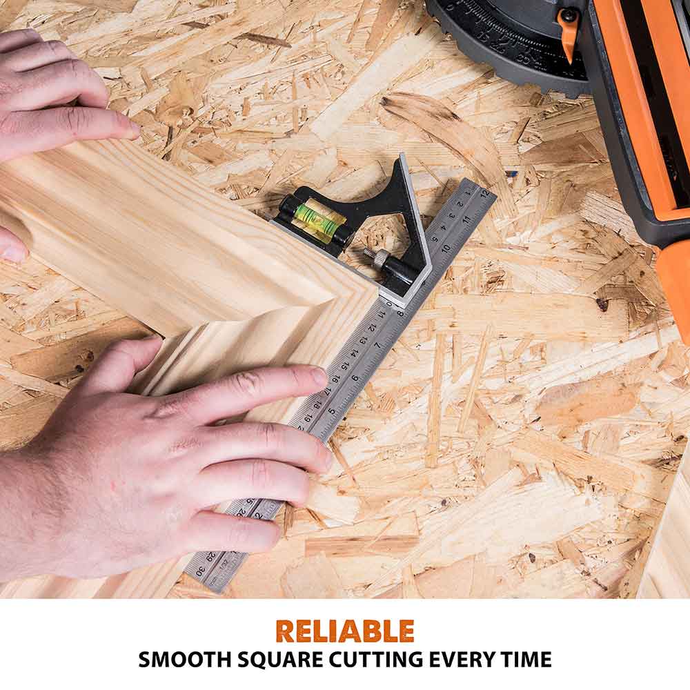 Evolution R185SMS+ (230V) Sliding Mitre Saw With 185mm Multi-Material Cutting Blade