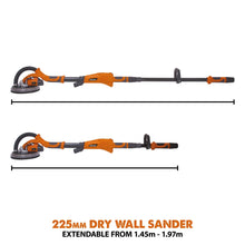 Evolution R225DWS-T Telescopic Dry Wall Sander With Dual Heads.