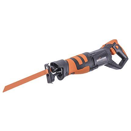 Evolution R230RCP (230V) Reciprocating Saw with 4 Blades