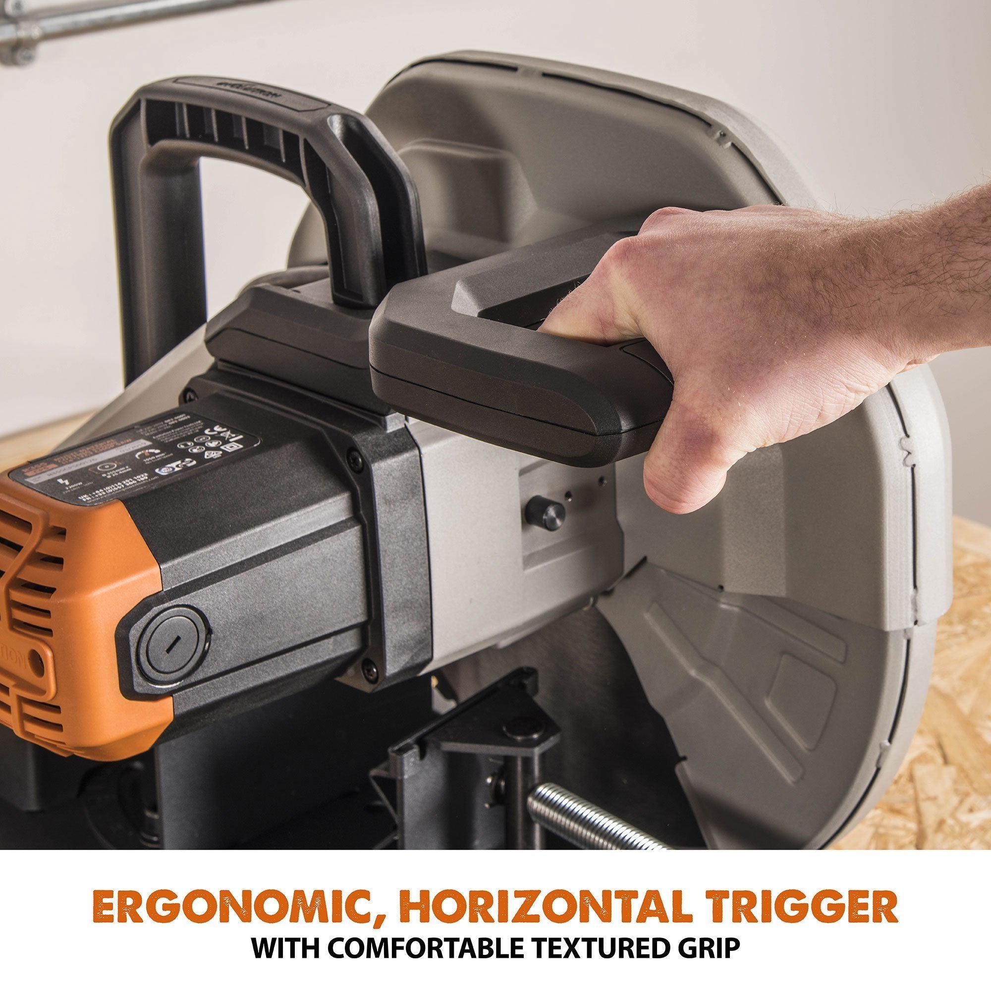 Evolution R355CPS Chop Saw with 355mm TCT Multi-Material Cutting Blade