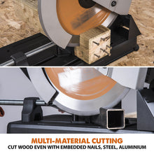 Evolution R355CPS Chop Saw with 355mm TCT Multi-Material Cutting Blade