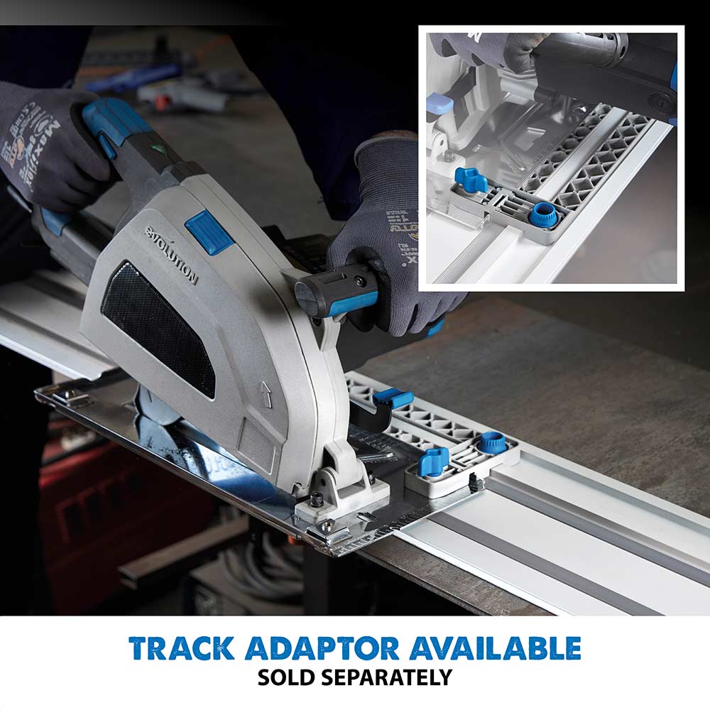 Evolution S210CCS Heavy-Duty Metal Cutting Circular Saw With 210mm TCT Mild Steel Cutting Blade
