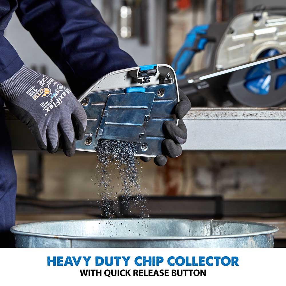 Evolution S210CCS Heavy-Duty Metal Cutting Circular Saw With 210mm TCT Mild Steel Cutting Blade