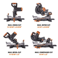 R255SMS+: Sliding Miter Saw With 10 in. Multi-Material Cutting Blade (Refurbished Like New)