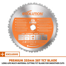 R255SMS+: Sliding Miter Saw With 10 in. Multi-Material Cutting Blade (Refurbished Like New)